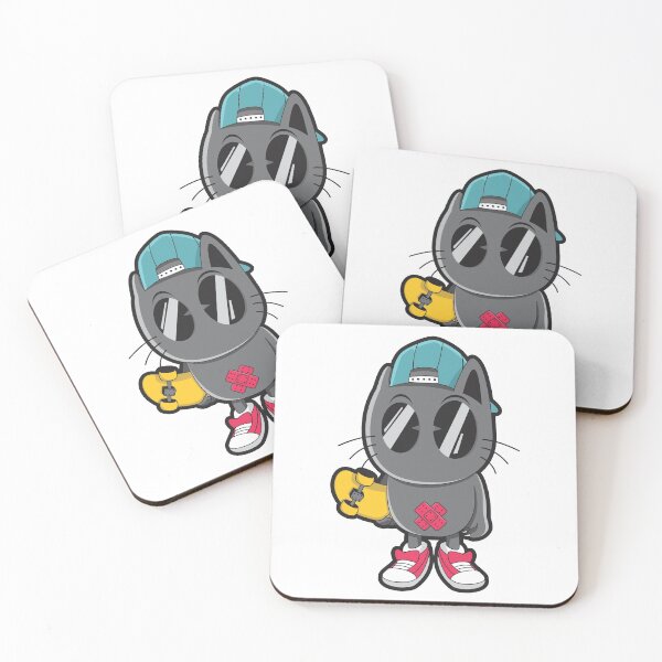 Item preview, Grey Skatercat designed and sold by andriandesain.
