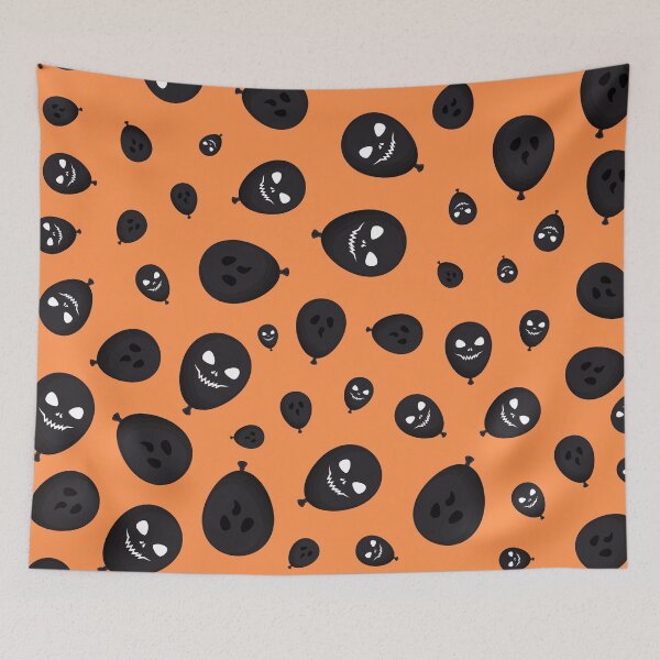 Item preview, cute halloween balloons trendy pattern designed and sold by cutecrazytshirt.