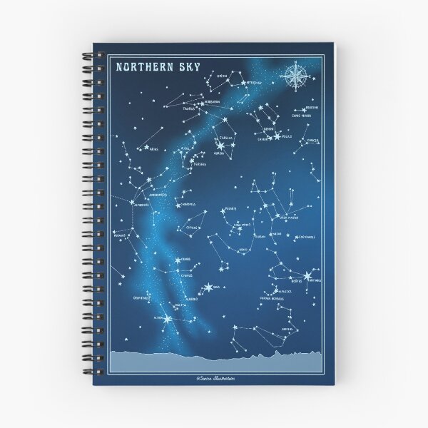 Item preview, Northern Hemisphere Stars Map designed and sold by sierratruong.