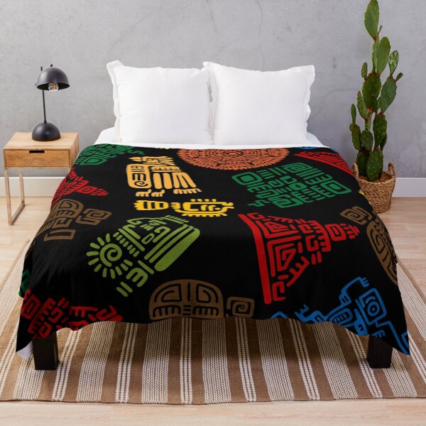 Item preview, Mayan Aztec Geometric Pattern | I Love Mexico designed and sold by WeAreGrotesque.