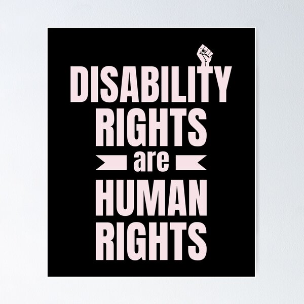 Item preview, Disability Rights Are Human Rights , social justice designed and sold by yass-art.