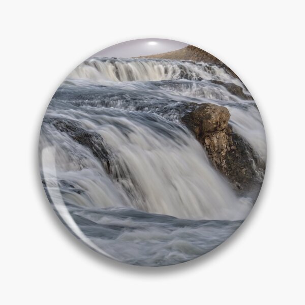 Item preview, Gullfoss Waterfall Flow Iceland designed and sold by Catherine Reading.