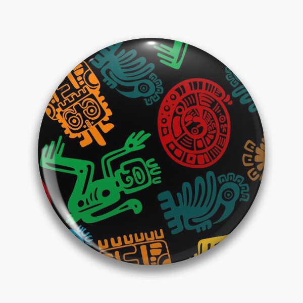 Item preview, Mayan Aztec Geometric Pattern | I Love Mexico designed and sold by WeAreGrotesque.