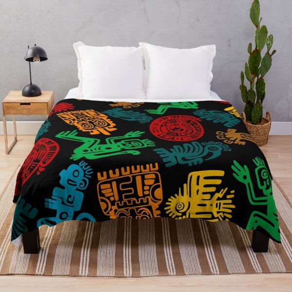 Item preview, Mayan Aztec Geometric Pattern | I Love Mexico designed and sold by WeAreGrotesque.