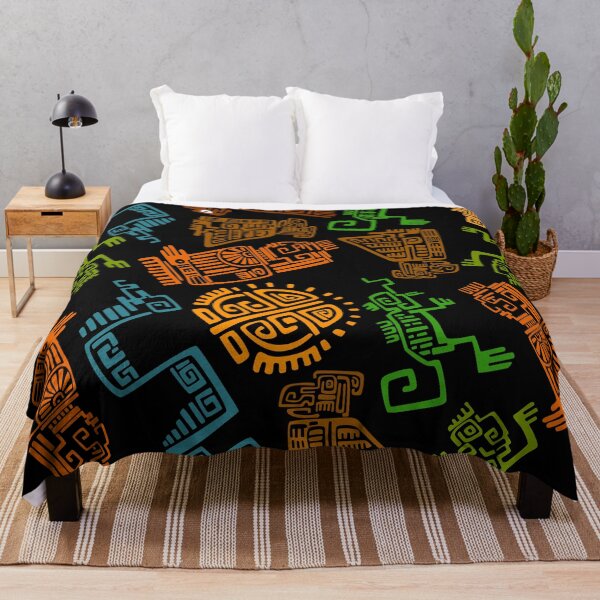 Item preview, Mayan Aztec Geometric Pattern | I Love Mexico designed and sold by WeAreGrotesque.
