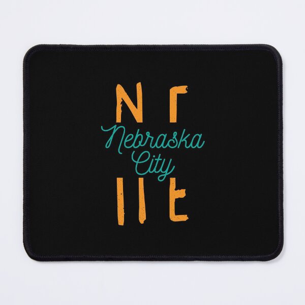 Item preview, Nebraska City Typography designed and sold by Creatively Torn.