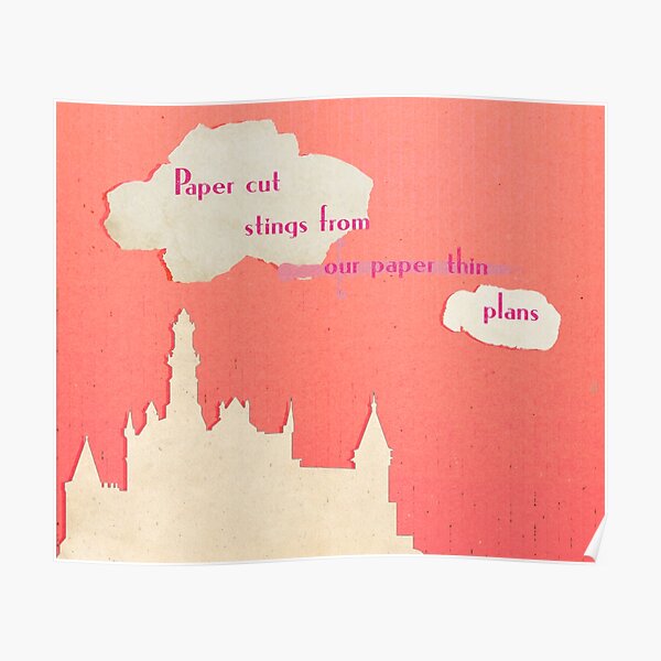 "Death By A Thousand Cuts (Paper cut stings from our paper thin plans