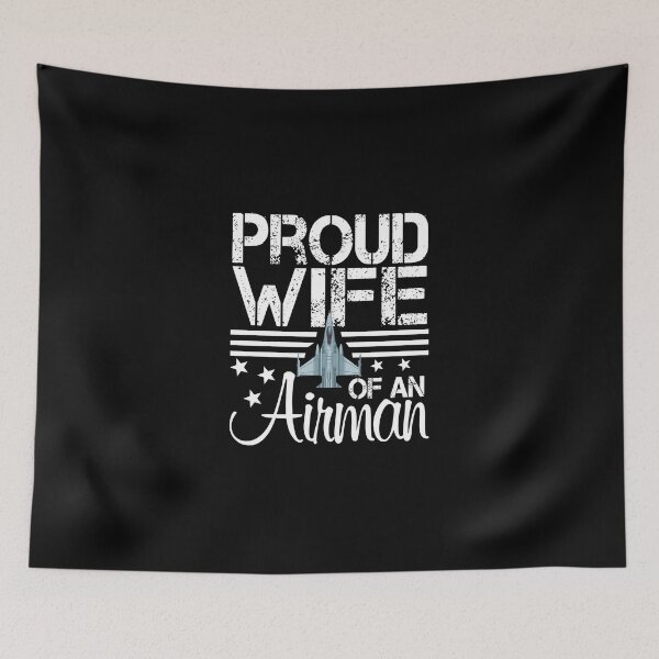 Item preview, Proud Wife Of An Airman Jet Plane Pilot designed and sold by soldeokate.