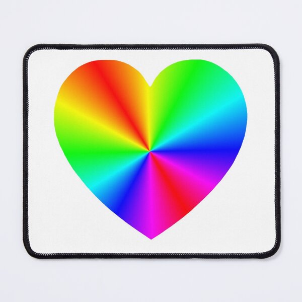 Item preview, Rainbow Burst Heart designed and sold by Deborah Camp.