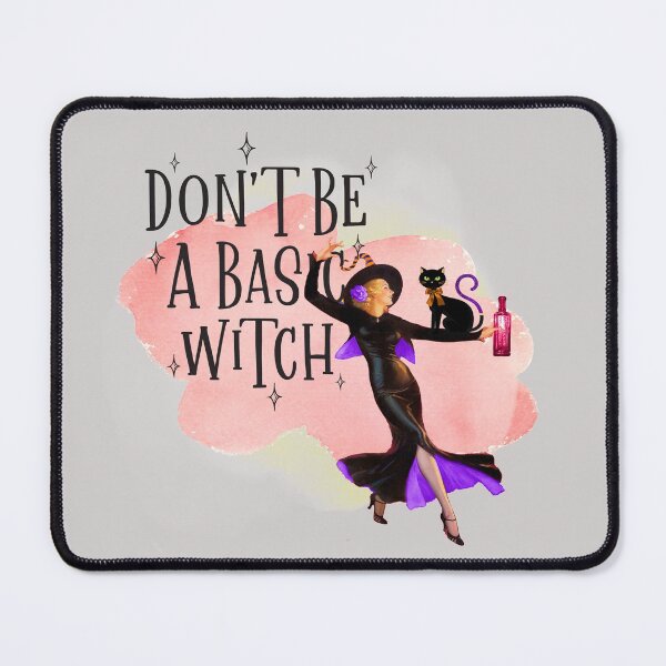 Item preview, Dont Be A Basic Witch - Funny Witch Humor for Halloween Day designed and sold by AwakenedSoul.