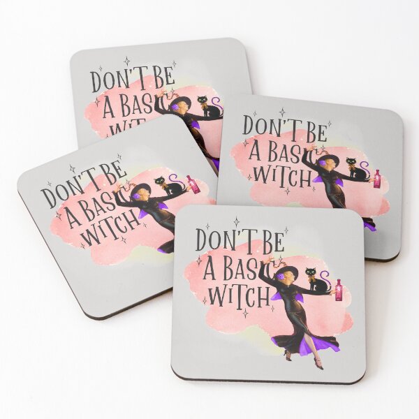 Item preview, Dont Be A Basic Witch - Funny Witch Humor for Halloween Day designed and sold by AwakenedSoul.
