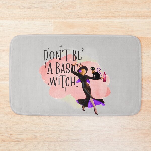 Item preview, Dont Be A Basic Witch - Funny Witch Humor for Halloween Day designed and sold by AwakenedSoul.