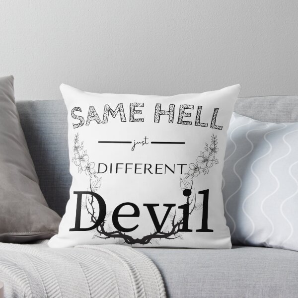 Item preview, Same Hell, just different Devil designed and sold by Tiredmenphilo.