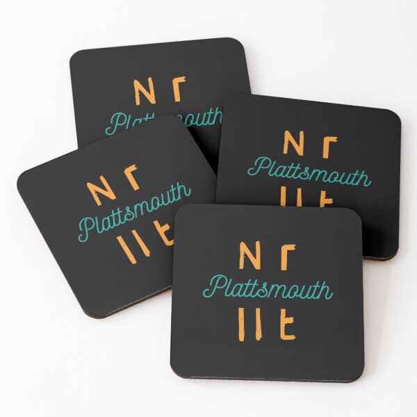Item preview, Plattsmouth Nebraska City Typography designed and sold by Creatively Torn.