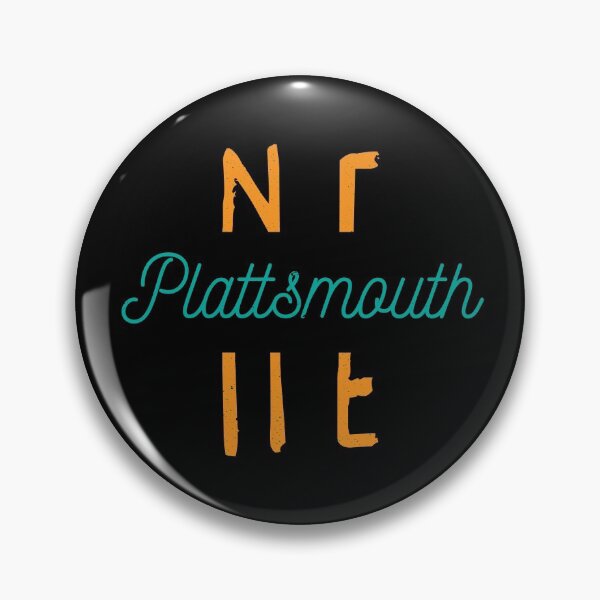 Item preview, Plattsmouth Nebraska City Typography designed and sold by Creatively Torn.