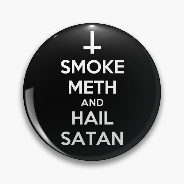 Item preview, Smoke Meth and Hail Satan| Funny Shirt designed and sold by Nada18.