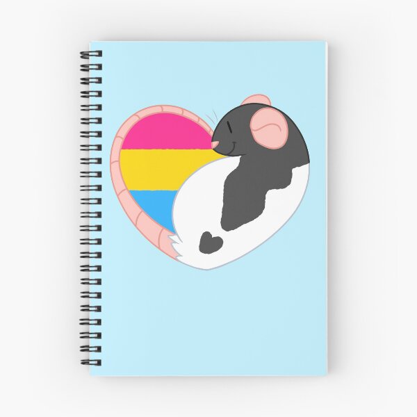Item preview, Pansexual Pride Rat designed and sold by Dandyrats.