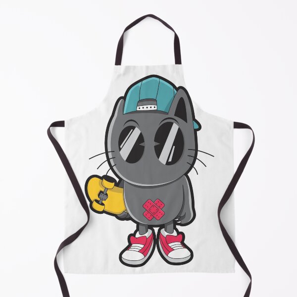 Item preview, Grey Skatercat designed and sold by andriandesain.