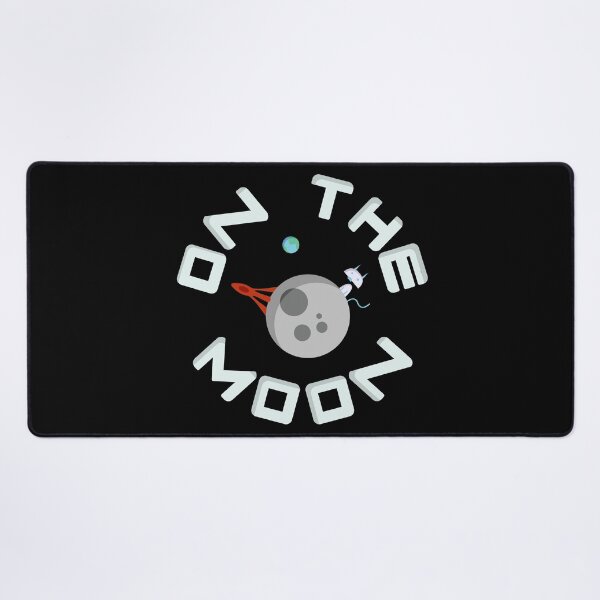 Item preview, On The Moon With Th Alien Space Rocket designed and sold by On-The-Roof.