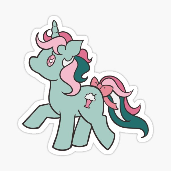 My Little Pony G1 Fizzy Sticker
