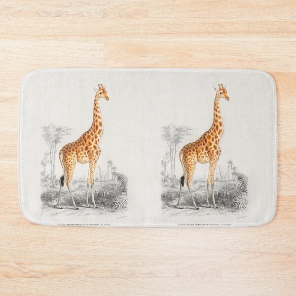 Item preview, Giraffe (Giraffa camelopardalis) illustration designed and sold by Nikiolilalala.