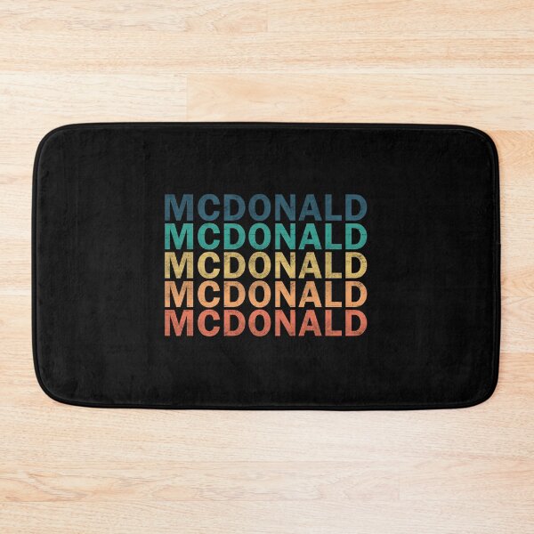 Item preview, Mcdonald Name T Shirt - Mcdonald Vintage Retro Mcdonald Name Gift Item Tee designed and sold by omodong176.