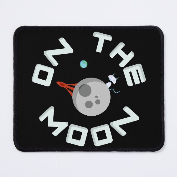 Item preview, On The Moon With Th Alien Space Rocket designed and sold by On-The-Roof.