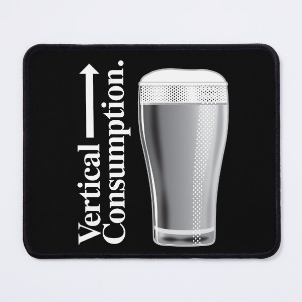 Item preview, Vertical Consumption (Black T shirt) designed and sold by damodriver.