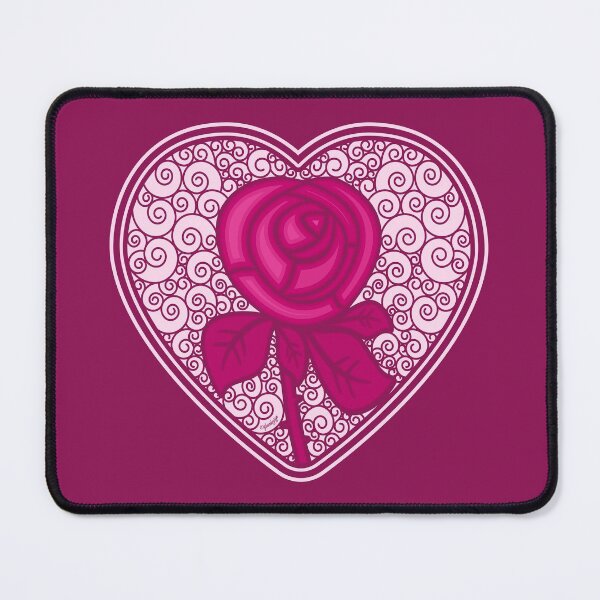 Item preview, LOVE HEART (Rose) - Cerise designed and sold by ifourdezign.