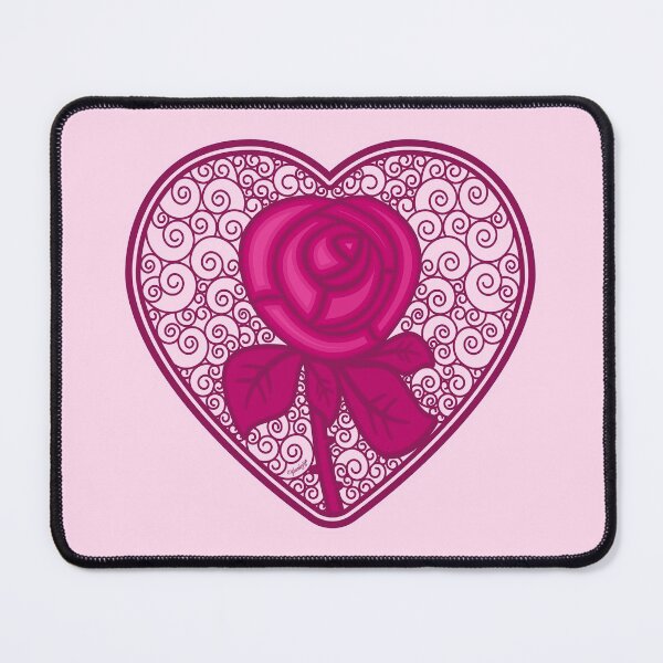 Item preview, LOVE HEART (Rose) - Pink designed and sold by ifourdezign.