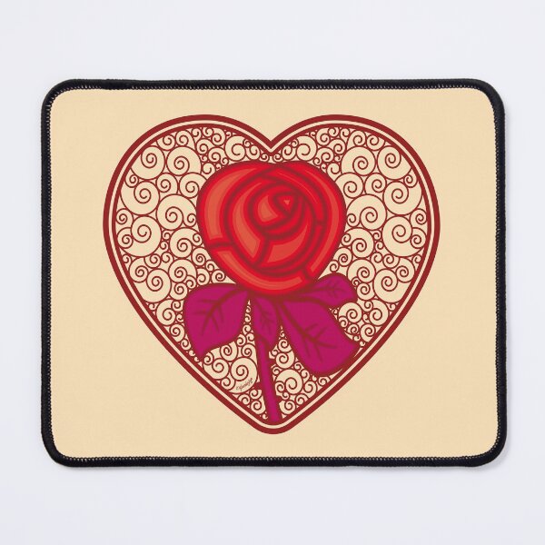 Item preview, LOVE HEART (Rose) - Natural designed and sold by ifourdezign.