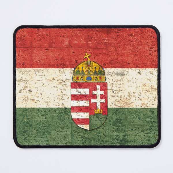 Item preview, Flag of Hungary and Coat of arms of Hungary,Patriotic Gift designed and sold by levsal.