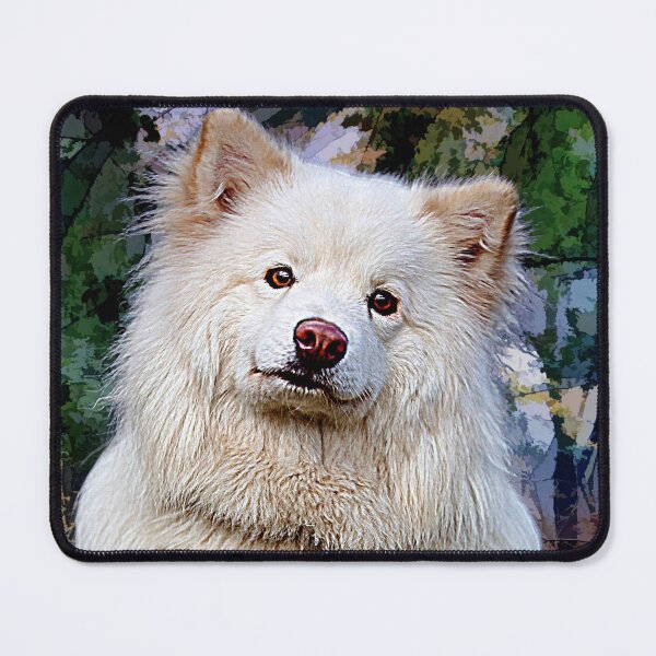 Finnish Lapphund Dog Artwork Mouse Pad