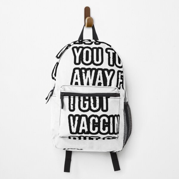 Item preview, I GOT VACCINATED BUT I STILL WANT TO SOCIAL DISTANCE FROM ALL OF YOU designed and sold by Fanflows.