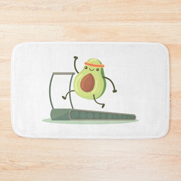 Item preview, Avocado Boy with treadmill designed and sold by hutamaAdi98.
