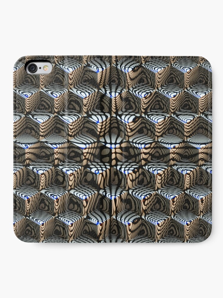 Alternate view of Abstract Cubes iPhone Wallet