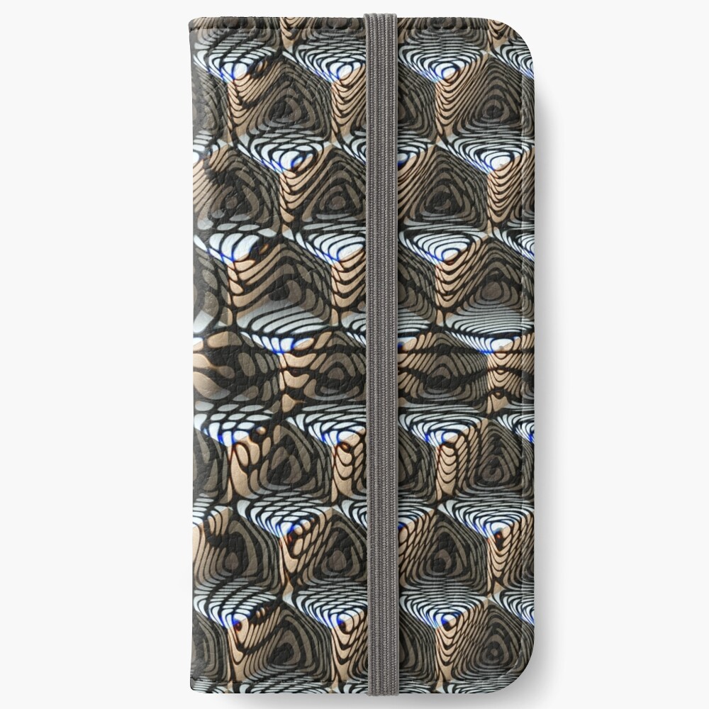 Abstract Cubes iPhone Wallet