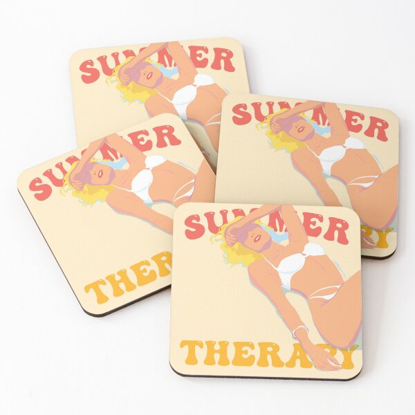 Item preview, Summer is Cheaper Than Therapy ( Vintage Retro Edit ) designed and sold by WULFLAND ARTS.