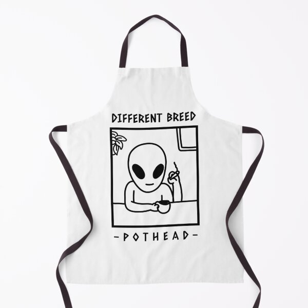 Item preview, Different Breed Alien Pothead (White) designed and sold by HigherMartians.