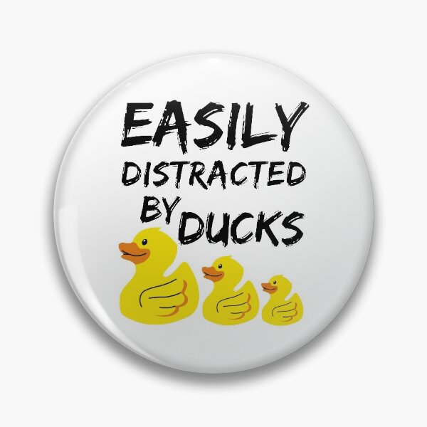 Item preview, Easily Distracted By Ducks In A Row designed and sold by thecooltable.