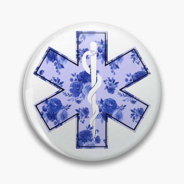 Item preview, Blue Flowers [Star of Life] designed and sold by SLP-OEC.