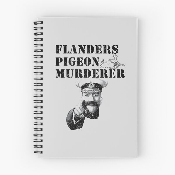 Item preview, Flanders Pigeon Murderer - Vintage Worn Design designed and sold by risible.