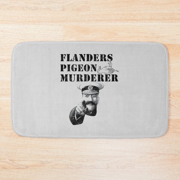 Item preview, Flanders Pigeon Murderer - Vintage Worn Design designed and sold by risible.
