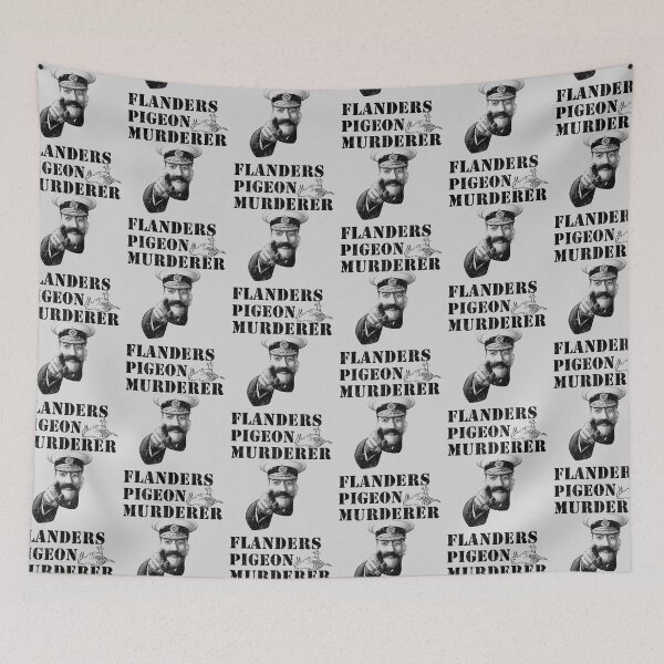 Item preview, Flanders Pigeon Murderer - Vintage Worn Design designed and sold by risible.
