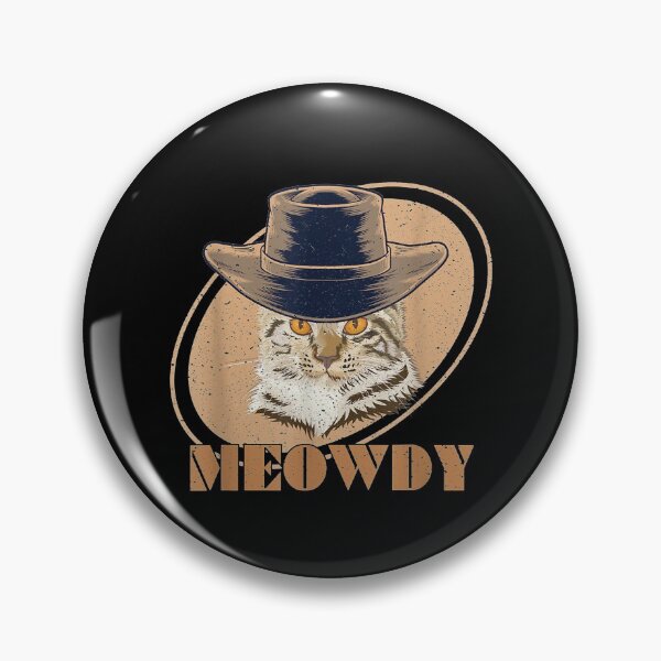 Item preview, Vintage Cat Meowdy Funny Cowboy Meme Howdy Meow Meme Western  designed and sold by DaiShop.