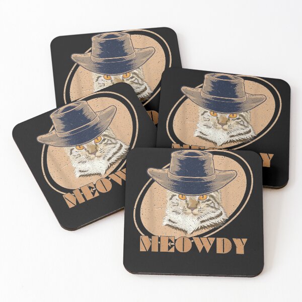 Item preview, Vintage Cat Meowdy Funny Cowboy Meme Howdy Meow Meme Western  designed and sold by DaiShop.