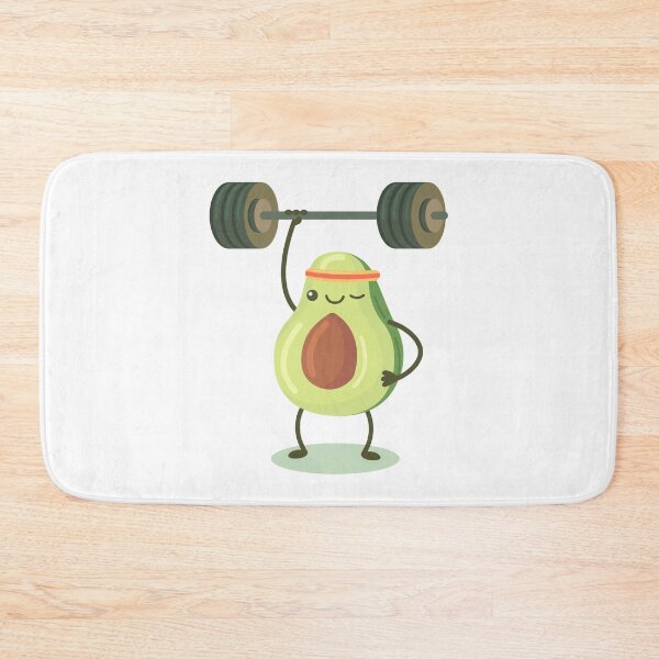 Item preview, Avocado Boy Weightlifting designed and sold by hutamaAdi98.