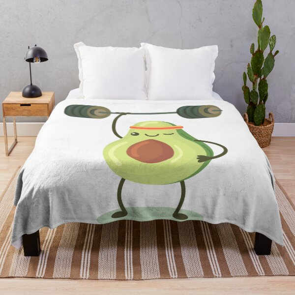 Item preview, Avocado Boy Weightlifting designed and sold by hutamaAdi98.