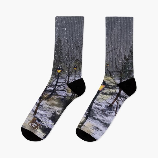 Item preview, Winter Walk in the Snow designed and sold by LivingArtBrenda.