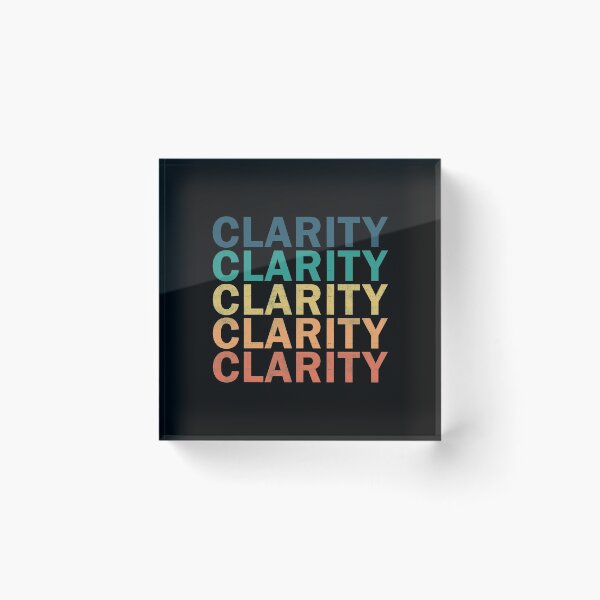 Item preview, Clarity Name T Shirt - Clarity Vintage Retro Clarity Name Gift Item Tee designed and sold by cattontawn.